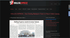 Desktop Screenshot of hallzig-express.de